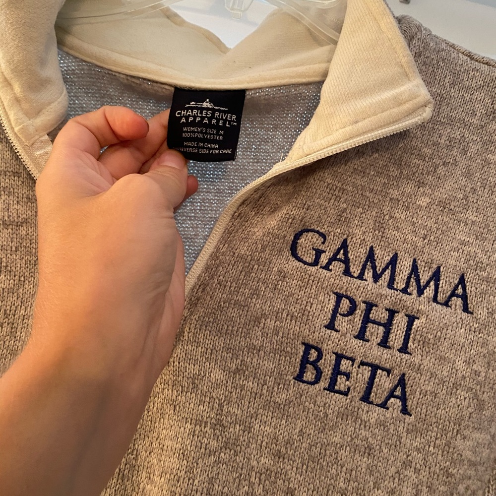 Charles River Gamma Phi Beta Pullover - image 2